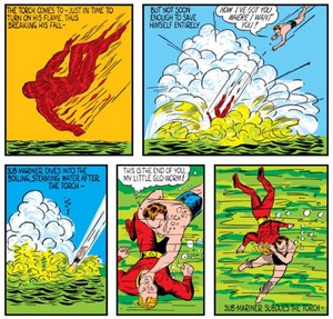 Décennies : Marvel dans les années 40 – Bill Everett, Carl Burgos & John H. Campton – Panini Comics