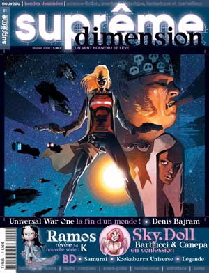 Hervé Loiselet : « Suprême Dimension affiche une filiation avec Lanfeust Mag ».