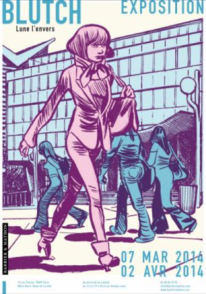 Exposition Blutch - Lune l'envers