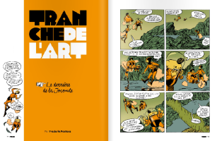 "Le derrière de la Joconde" p. 72-73 (c) Frederick Peeters / Topo 2016