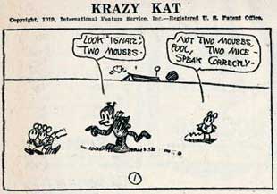 Coconino World publie des incunables de Krazy Kat