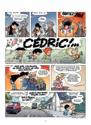 Cédric, T28 : Faux départ - Par Laudec & Cauvin - Dupuis