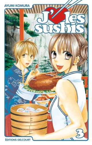 J'aime les sushis, T3 & 4 - Par Ayumi Komura - Delcourt