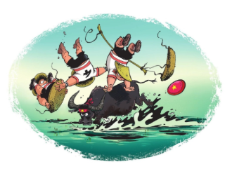 Les Rugbymen T. 24 – Par Beka et Poupard – Éd Bamboo