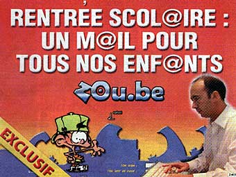Kid Paddle dans toutes les écoles belges grâce à l'E-mail