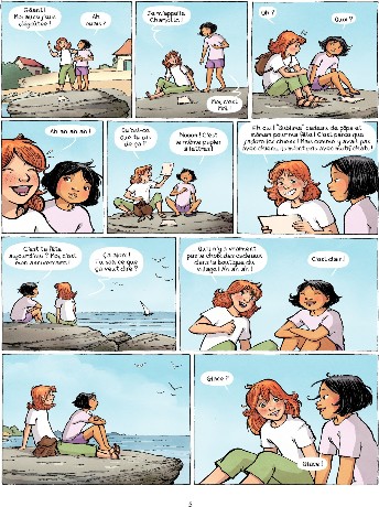 Les Amies de papier - Par Cazenove, Chabbert et Cécile - Editions Bamboo