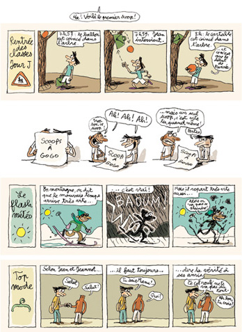 Scoops à gogo - par Jacques Azam - Delcourt Shampooing