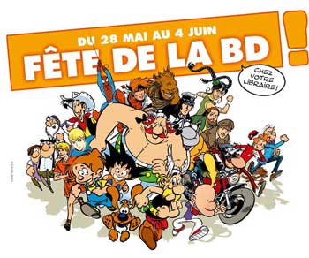 Du 28 mai 2005 au 4 juin 2005, venez faire la fête à la bande dessinée !