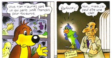 Humour douteux dans une BD de PIF