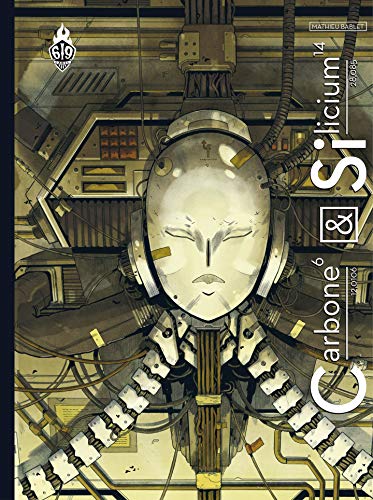 Carbone & Silicium, star multiprimée de la SF française, dans une sérigraphie à tirage limité