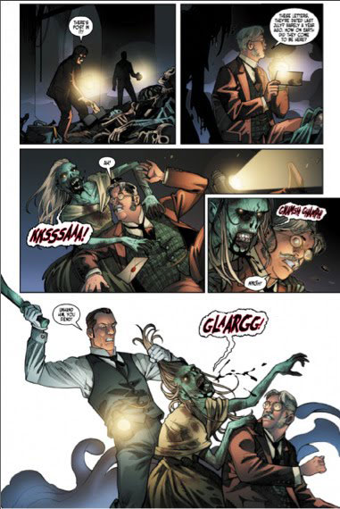 Victorian Undead : « Sherlock Holmes contre les zombies » - par I. Edginton & D. Fabbri - Panini Comics