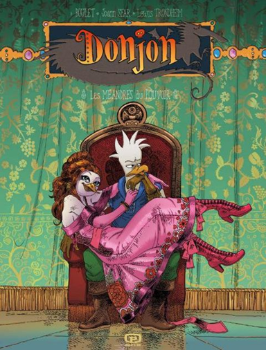 Donjon Zénith T. 11 : Les méandres du pouvoir - Par Boulet, Joann Sfar et Lewis Trondheim - Ed. Delcourt.