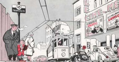Le Jeune Albert dans Bob Fish (c) Humanoïdes Associés