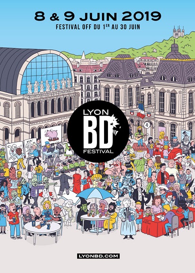 Lyon BD Festival 2019 : la capitale des Gaules à l'heure américaine !