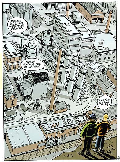 Noir Métal , au coeur de Metaleurop - par Loyer & Bétaucourt - Delcourt