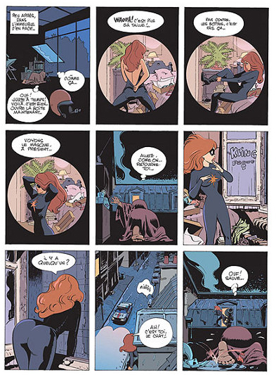 Paulette Comète T. 1, Justicière à mi-temps – Par Sapin & Rossi - Ed. Dargaud