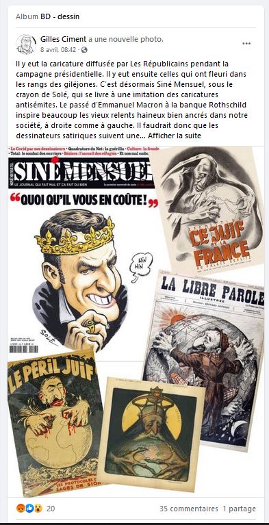 Jean Solé dans « Siné Mensuel » : histoire d'un dessin dévoyé