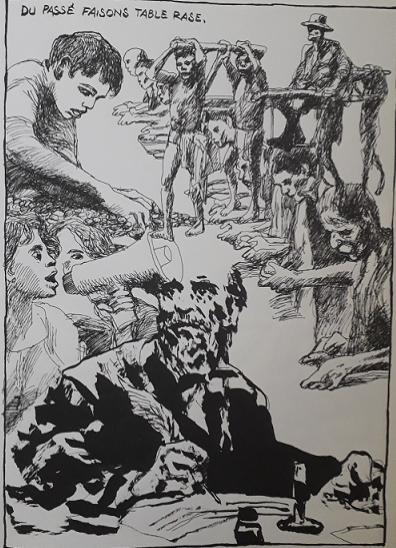 Les Fantômes de l'Internationale – Par Elise Thiébaut/Edmond Baudoin – La Ville Brûle