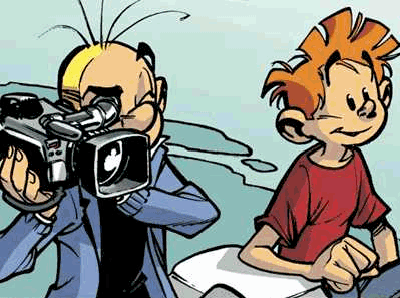 Spirou et Fantasio, enfin des cases de la reprise !