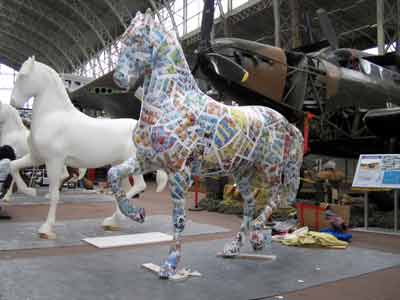 Astérix et Spirou au cœur de la "Horse Parade" bruxelloise !