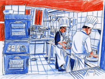 "Bon appétit ! Lolmède se met à table..." et dessine la gastronomie provençale