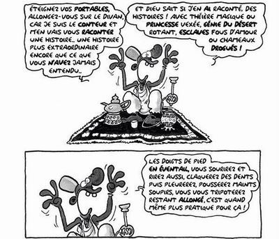 Djinn Djinn - T1 : Le sortilège de Sa'âdât - par Ralph König - Glénat