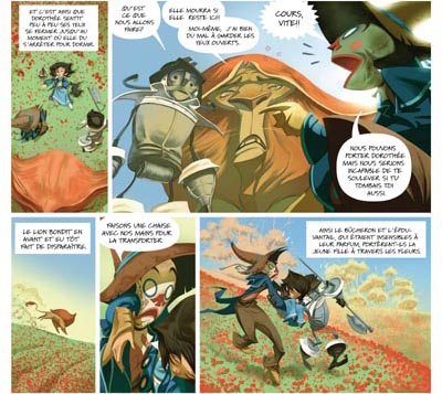 Le magicien d'Oz - T2 - par Chauvel & Fernández - Delcourt
