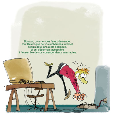 Problèmes de connexion - Par Fred Jannin & Gilles Dal - Fluide Glacial