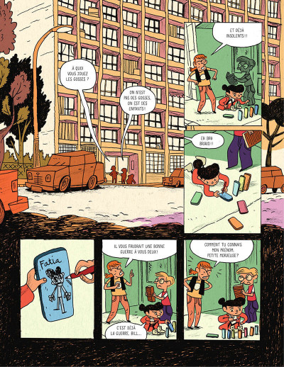 Dominos - Par Théa Rojzman & Abdel de Bruxelles - Fluide Glacial