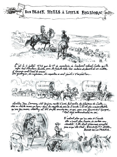 Martha Jane Cannary. Les années 1870-1876 – Par M. Blanchin & C. Perrissin – Futuropolis