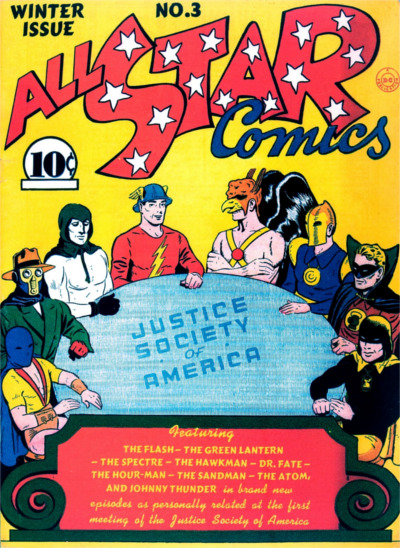 Histoire de la Société de Justice d'Amérique dans les comics - Première Partie (1940-1986)