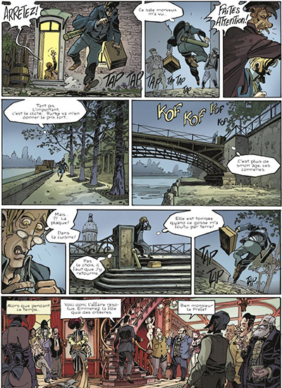Chimère(s) 1887 - Tome 3 : La Furie de Saint-Lazare - Par Christophe Pelinq, Melanyn et Vincent - Glénat