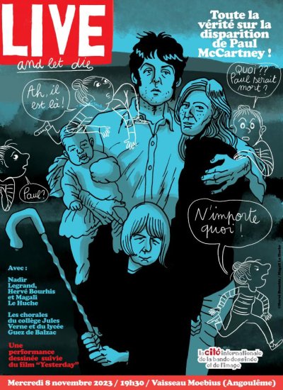 Live and Let Die : la vérité sur la disparition de Paul McCartney (Musée de la BD, Angoulême)