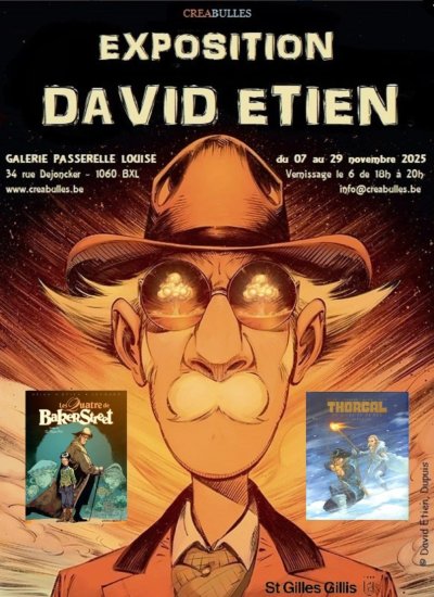 David Etien chez Créabulles (Bruxelles)