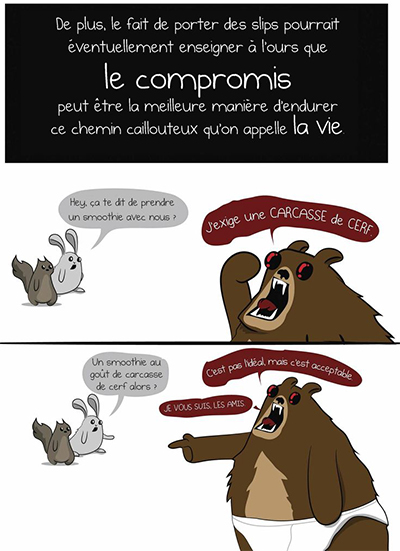 Pourquoi les ours ne portent-ils pas de slip ? - Par The Oatmeal - Hugo Desinge