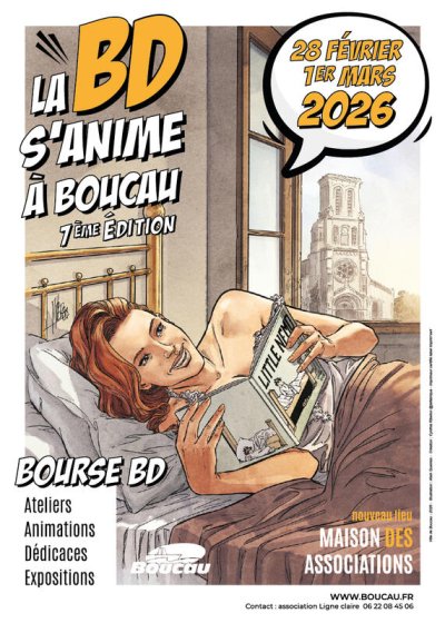 La BD s'anime à Boucau (64340) : 7e festival de la BD