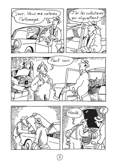 Le Garage de Gégé - Par Bruno Heitz - Gallimard BD