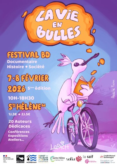 Festival BD "La Vie en Bulles" (56700 Sainte-Hélène)