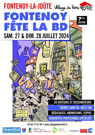 Fête de la BD au Village du livre (54122 Fontenoy-la-Joûte)