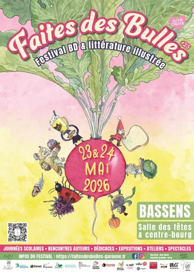 Faites des Bulles 2026 - 25e festival de la BD et de la littérature illustrée (Bassens, près de Bordeaux)
