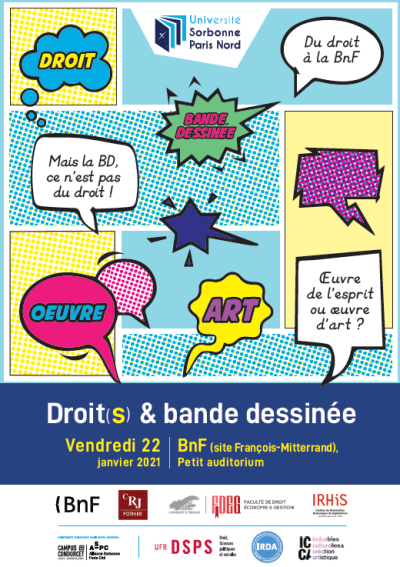 Droit(s) & bande dessinée à la BnF