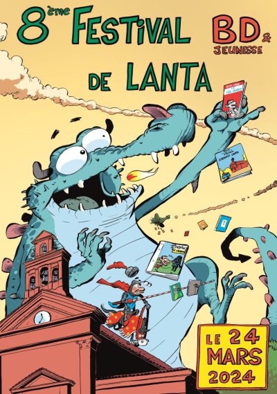 8e édition du festival BD & Jeunesse de Lanta (31570)