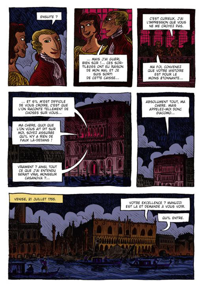 Casanova sous les Plombs de Venise - Par Patrick Mallet - Treize Étrange