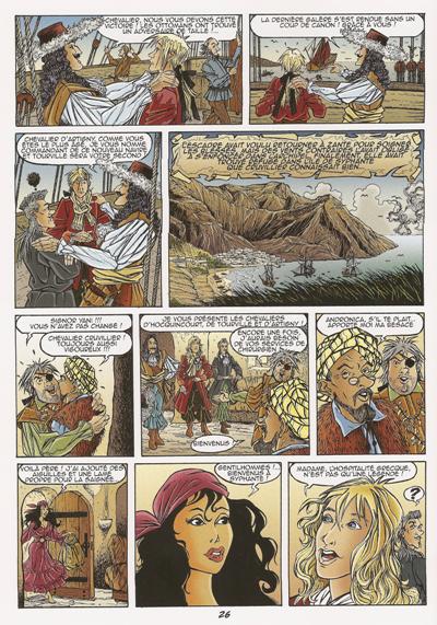 Tourville – T1 "Chevalier du Levant" - Par Toriel et Sylvérik – Éditions Vagabondages