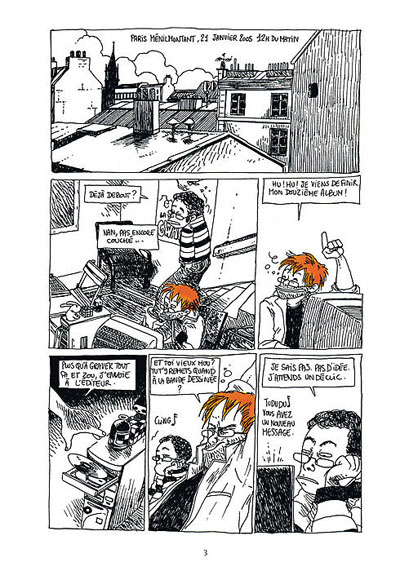 Notes T2 : Le petit théâtre de la rue - Par Boulet - Delcourt, collection Shampooing