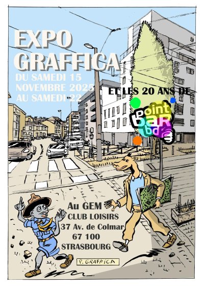 Expo Graffica + 20 ans Point Bar BD