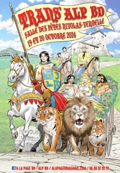 Trans'Alp BD Édition 2024 - Nivolas Vermelle (38)