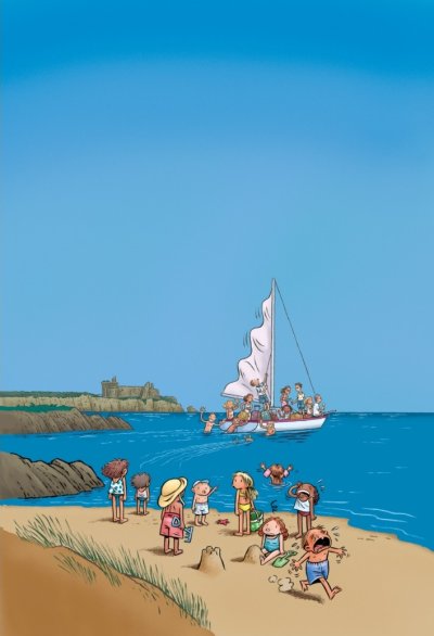 “Rire autrement en bande dessinée” au Festival 9e L'Yeu (Port Joinville - Île d'Yeu)
