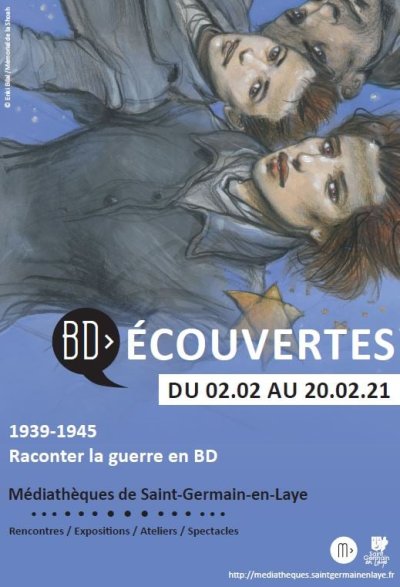 Raconter la guerre en BD, à Saint-Germain en Laye 