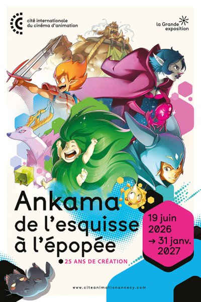 Ankama à la Cité internationale du cinéma d'animation (Annecy)